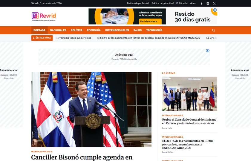 Diseño Capital para periódico digital