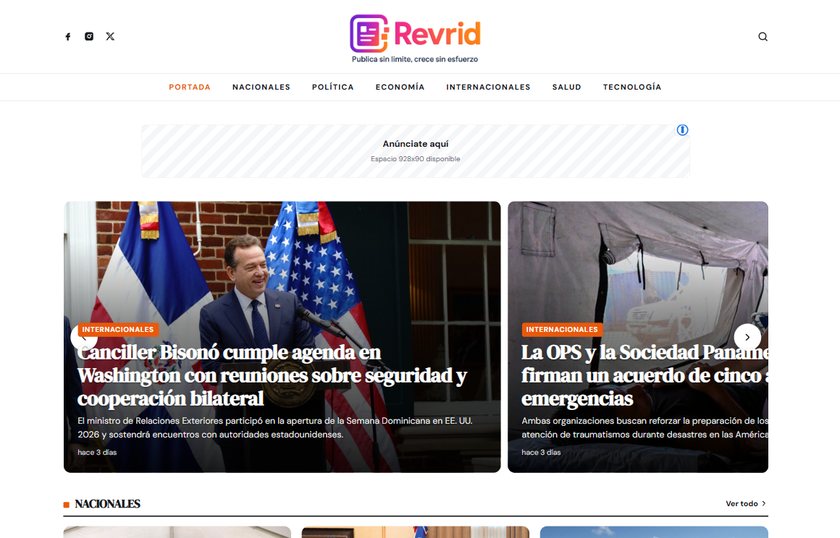Diseño Revista para revista digital